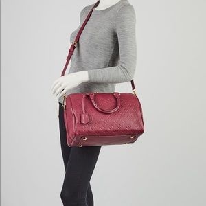 Louis Vuitton speedy bag 30 in auror